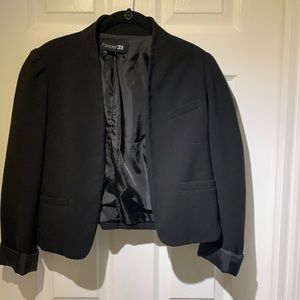 Gently used black blazer